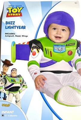 Spirit Halloween - Toy Story - Buzz Lightyear - Costume - INFANT - 0-6 Months