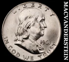 1961-D Franklin Half Dollar- Silver- Choice Gem Brilliant Uncirculated #J1690