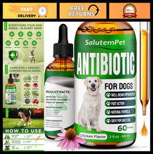 Natural Dog Antibiotics for Infections, Cough  Itching - UTI  Tooth Treatment,