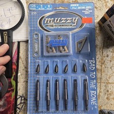 Muzzy 125-Grain 3-Blade 1-3/16&rdquo; Broadhead (6-Pack) more than one available