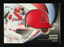 2022 Topps Series 2 Batting Helmet Commemorative Relics Shohei Ohtani 0i5i