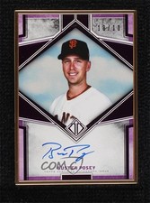 2019 Topps Transcendent Auto Purple 10/10 Buster Posey #TCA-BP Auto 0b0