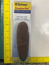 Pachmayr 01622 752b Medium Brown Old English Recoil Pad 1.00