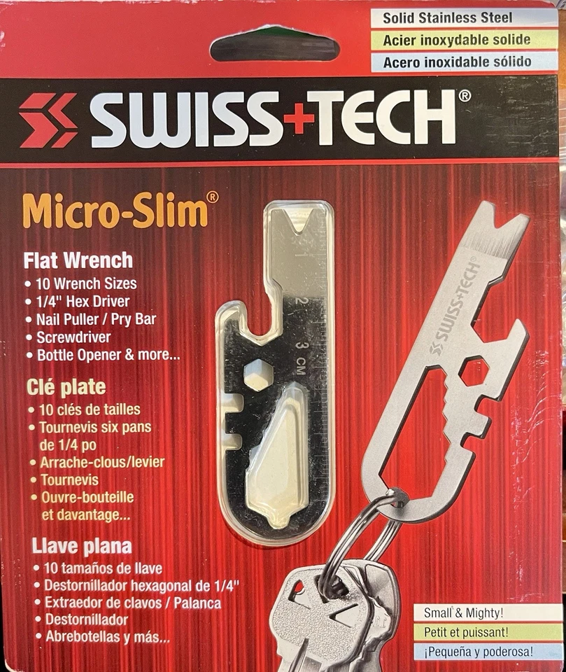 SWISS+TECH Sale!!! Swiss Tech Micro-Slim Multi Tool Precision Handy *** Great Gift ***