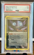 2005 Pokemon EX Deoxys Sableye #23/107 Reverse Foil PSA 7 NM Rare on eBay
