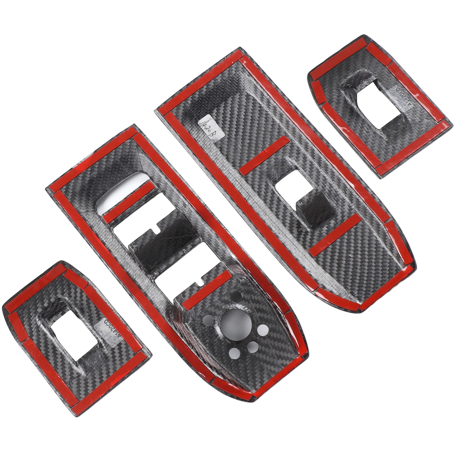 Real Carbon Fiber Window Lift Switch Panel Trim For Lamborghini URUS 2018-23 US