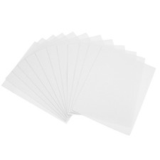 12 Pcs White Glitter EVA Foam Sheets 11 x 8 Inch 2mm Thick for Crafts DIY