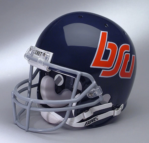 BOISE STATE BRONCOS NCAA Schutt XP Full Size REPLICA Gameday Football Helmet - Image 2 of 2