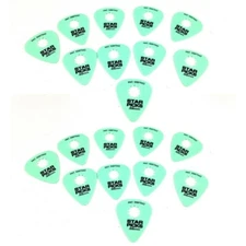 Everly Star Guitar Picks 24 Pack .88mm Mint Green