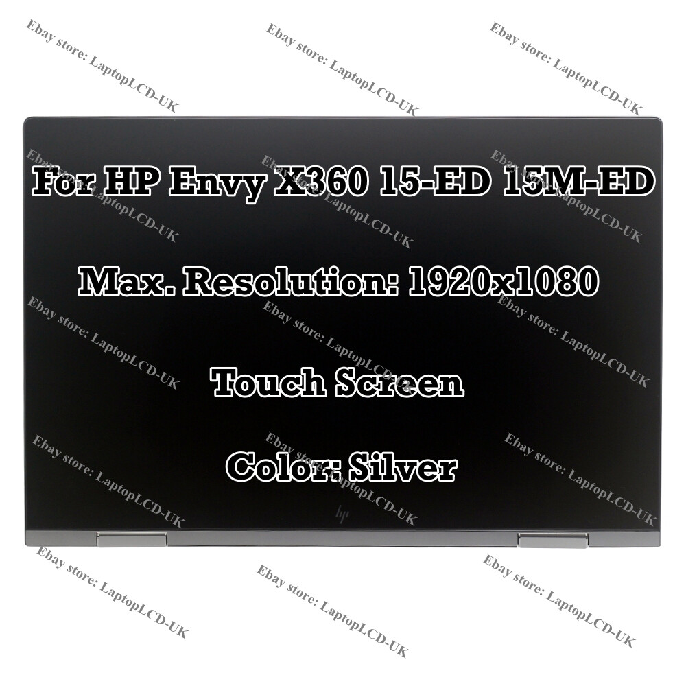 L93184-001 HP ENVY X360 15-ED1010NR 15-ED1013LA FHD LCD Touch Screen Assembly