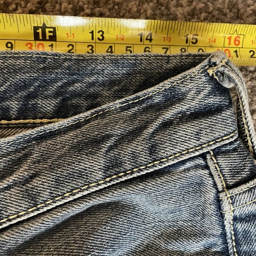 LEVI'S 501 CT Jeans Blue Regular Tapered W32 L taken up 26 - Bild 3 von 8
