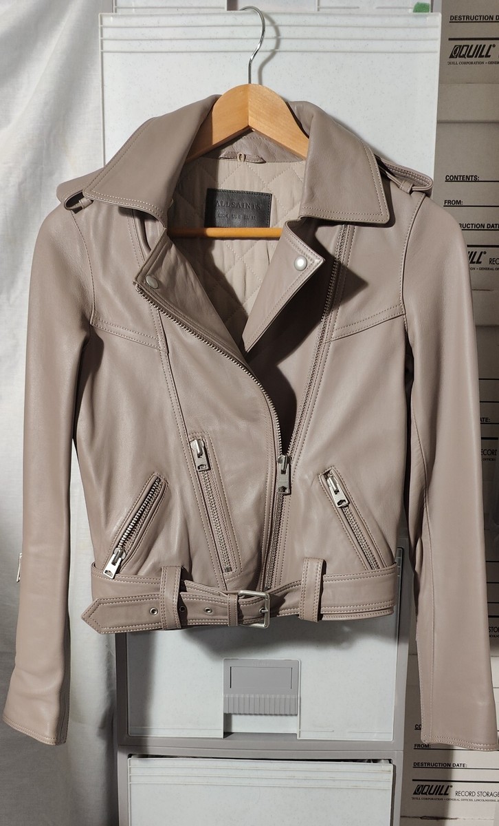 raullong007様ALLSAINTS LEATHERBIKERJACKET ALLSAINTS LAMB LEATHER