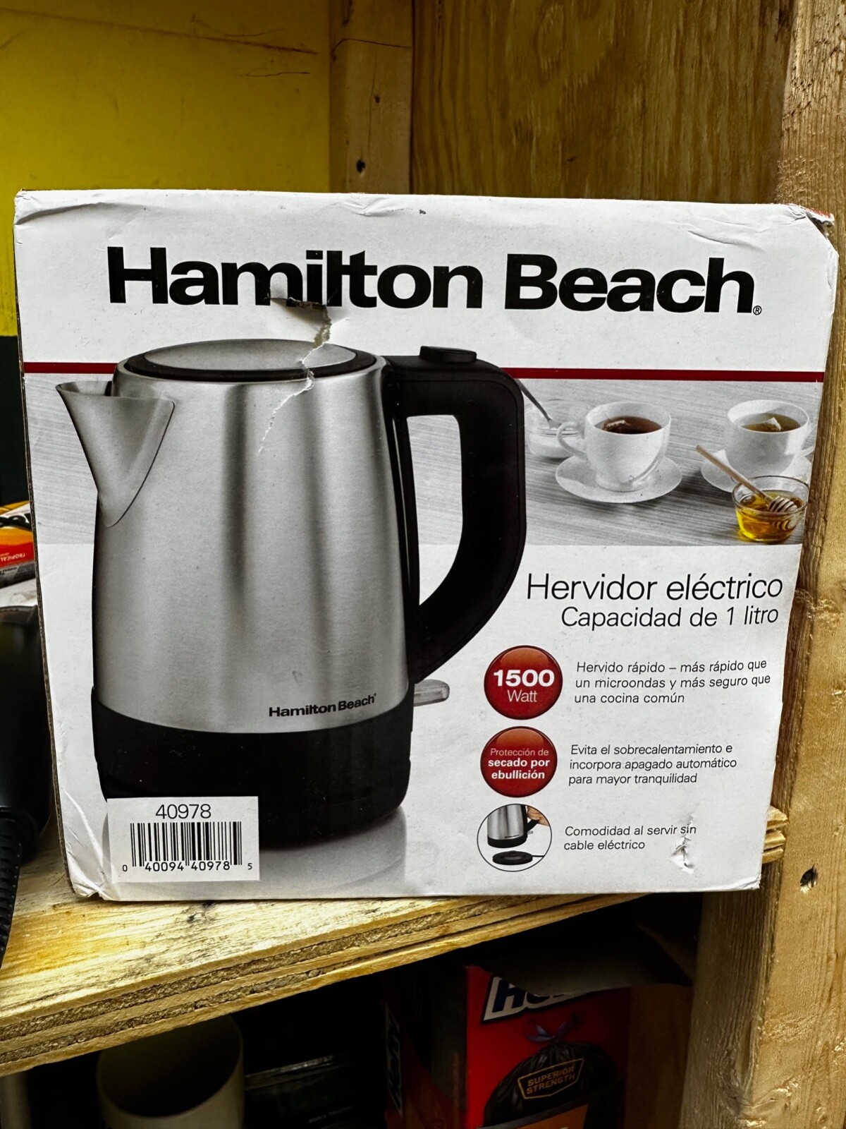 Hamilton Beach 1L Electric Kettle NEW 40094409785 eBay