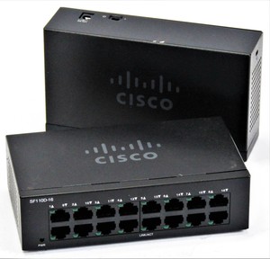 2x-Cisco-SF110D-16-16-Port-10-100-Desktop-Switch