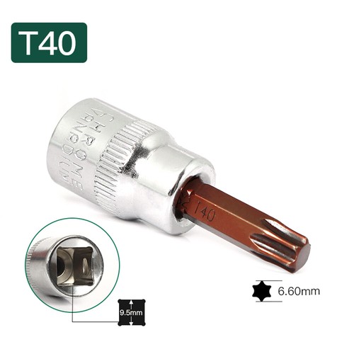 Hex/Torx/Phillips/Slotted/Pozi/Bit Socket Set 3/8" Drive lmpact Sockets Bit Rail - Picture 26 of 38
