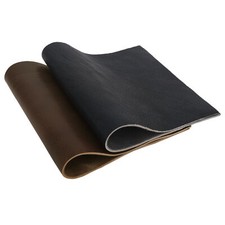 Brown / Black 10-11oz Premium Leather Square Natural Texture Cowhide Sheet