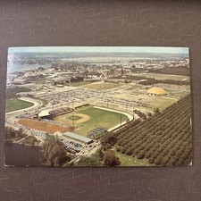 BASEBALL POSTCARD 1976 view Boston Red Sox home in Winter Haven FL moved in 1992