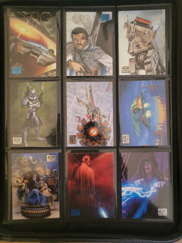 Topps Star Wars Galaxy Series 8 2018 Complete Cards Set MINT Condition - Picture 11 of 11
