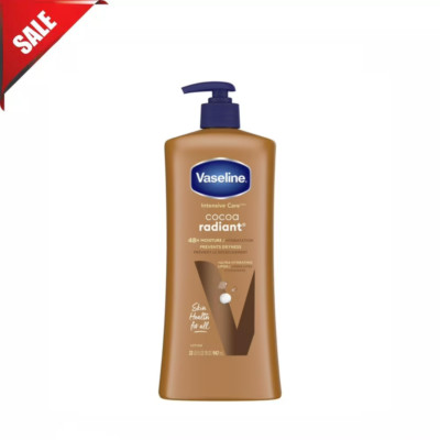 Vaseline Intensive Care Hand and Body Lotion Cocoa Radiant 32 Oz Free Shipping