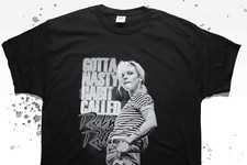 Camicia MAJA IVARSSON The Sounds Lyric Gotta Nasty Habit chiamata Rock N Roll Outlaw