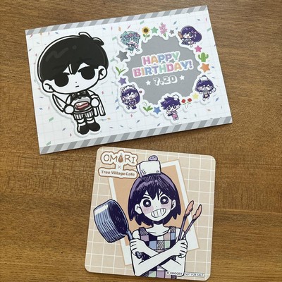 OMORI Benefit Postcard Coaster Japan