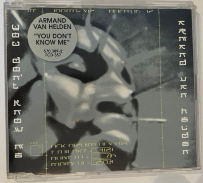 Armand Van Helden ft Duane Harden - You Don't Know Me - CD Single