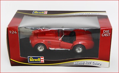 Revell Shelby 427 Cobra 1:24 Scale Red DieCast Roadster Car 8617