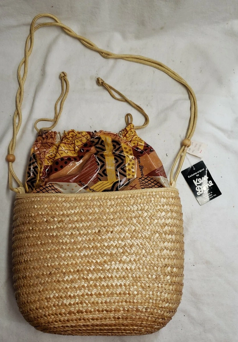 designer straw bag