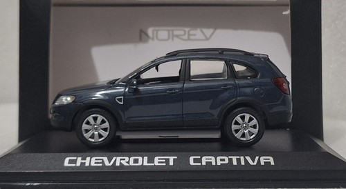 Chevrolet Captiva 2006 Blue Grey Met 1:43 Norev 900050 EXTREMELY RARE!! - Picture 16 of 18