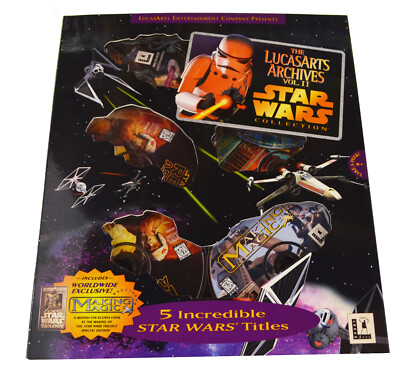 その他 The Lucas Arts STARWARS collection The LucasArts Archives Vol. II: Star Wars Collection (PC, 1996