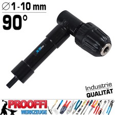 Profi Winkel Bohrfutter Bohrvorsatz Schnellspann Futter Schrauber Bohrer 1-10 mm