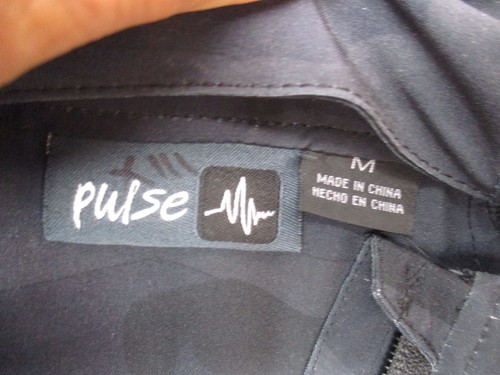 Pulse Size M Mens Camo Full Zip Hooded Zip Pocket Weather Gear Windbreaker 413 - Picture 8 of 10