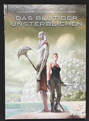 Das BLUT der UNSTERBLICHEN HC Science Fiction Comic Album Splitter Verlag