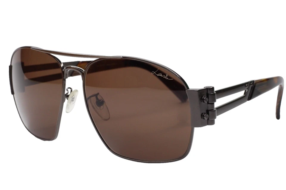 Gafas de sol Lanvin SLN002 K20 marrón bronce degradado lujo Italia 60-15-140 mm Foto 2 de 4