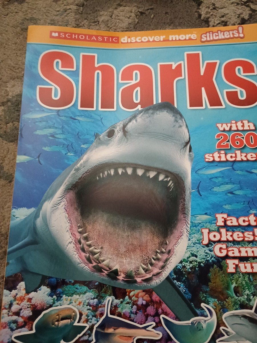 Scholastic Discover More Stickers: Sharks : With 260 Stickers by