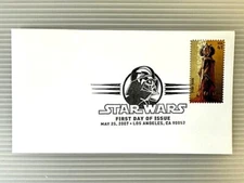 Star Wars - Queen Padmé Amidala - First Day of Issue Stamp-Envelope