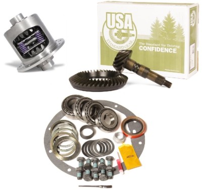 GM 8.875 Chevy 12 Bolt C10 Truck 3.73 Ring and Pinion Duragrip Posi USA Gear Pkg