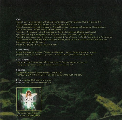 WITHIN TEMPTATION Mother Earth MCD/EP 2003 RAR & WIE NEU Gothic Metal Klassiker! - Bild 6 von 7