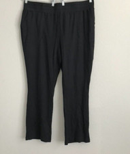 Belle by Kim Gravel Petite Baby Boot-Cut Pants -Black Sz 1XP a627950 --