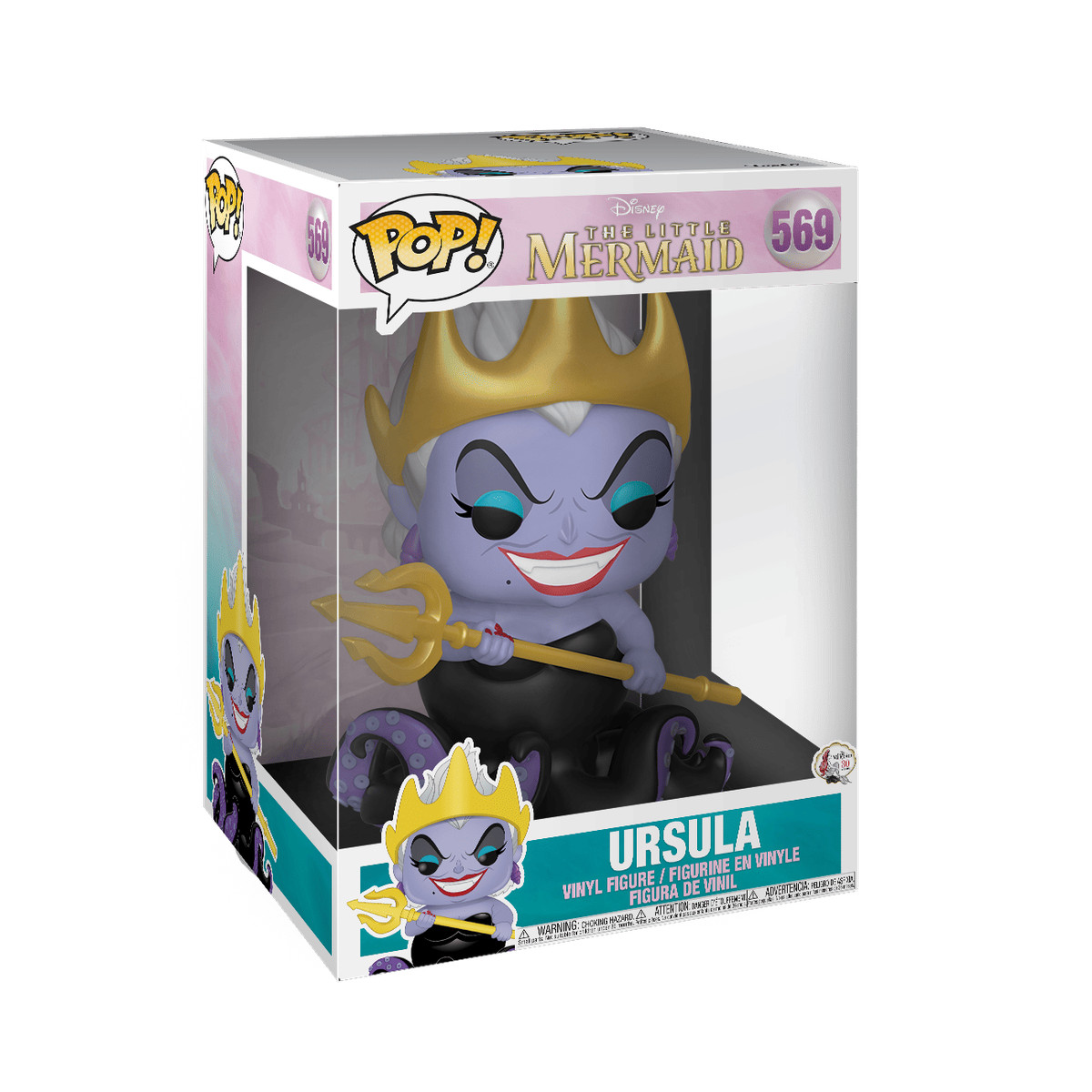 Disney - FUNKO POP!  リトルマーメイド　アースラ with うつぼ限定版 Disney - FUNKO POP! リトルマーメイド アースラ with うつぼ