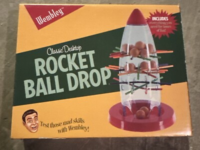 Wembley Classic Desktop Rocket Ball Drop New In Box