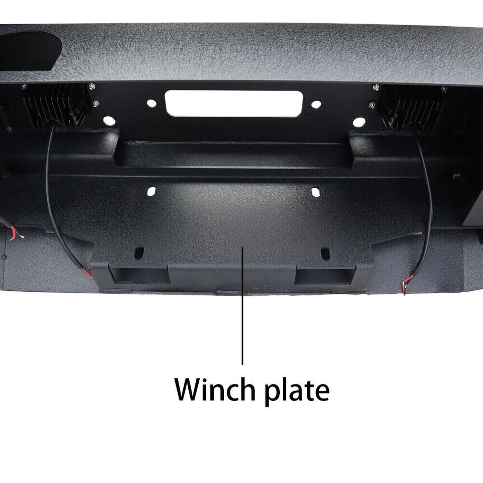 Vijay Front Bumper W/Winch Plate&LED Lights For 11-16 Ford F250-F550 Super Duty Foto 4 de 4