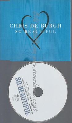 CD--CHRIS DE BURGH -- - SINGLE -- SO BEAUTIFUL