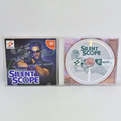 SILENT SCOPE Dreamcast Sega 2211 dc