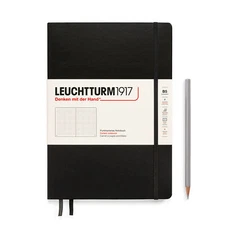 Leuchtturm 1917 Composition Hardcover Dot Grid Notebook in Black - B5 -NEW