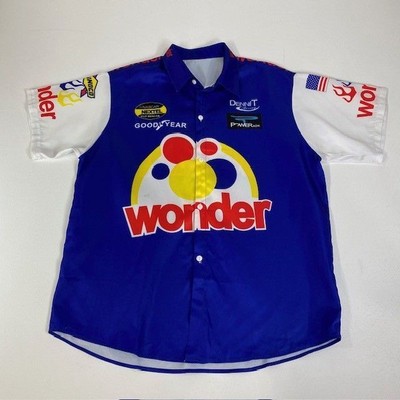 Wonder NASCAR Racing Pit Crew Shirt Nextel Cup Series Goodyear Sponsored XL