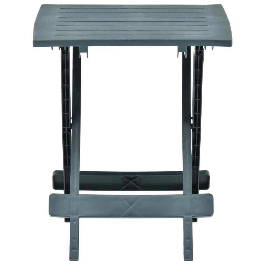Small green plastic garden table deals