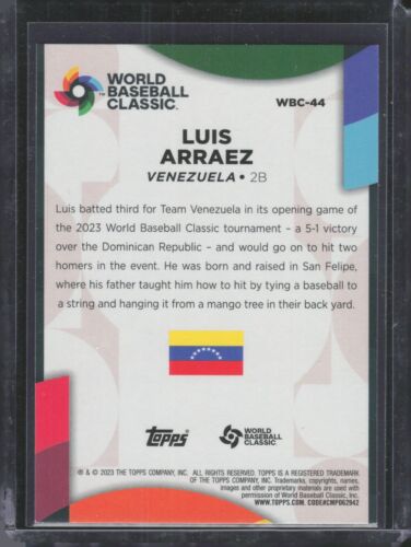 2023 Topps '23 World Baseball Classic Stars Baseball Complete Your Set - Picture 27 of 37