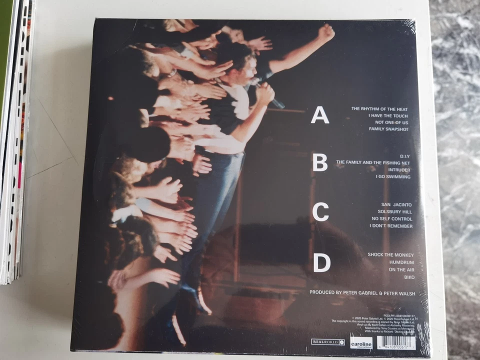 PETER GABRIEL - PLAYS LIVE - LP 33 GIRI - 12" SIGILLATO 2LP 180 GRAMMI - Immagine 2 di 2