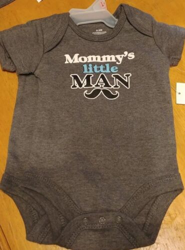 Baby Onesie Size 0-3M brand new with tags Mommy's Little Man